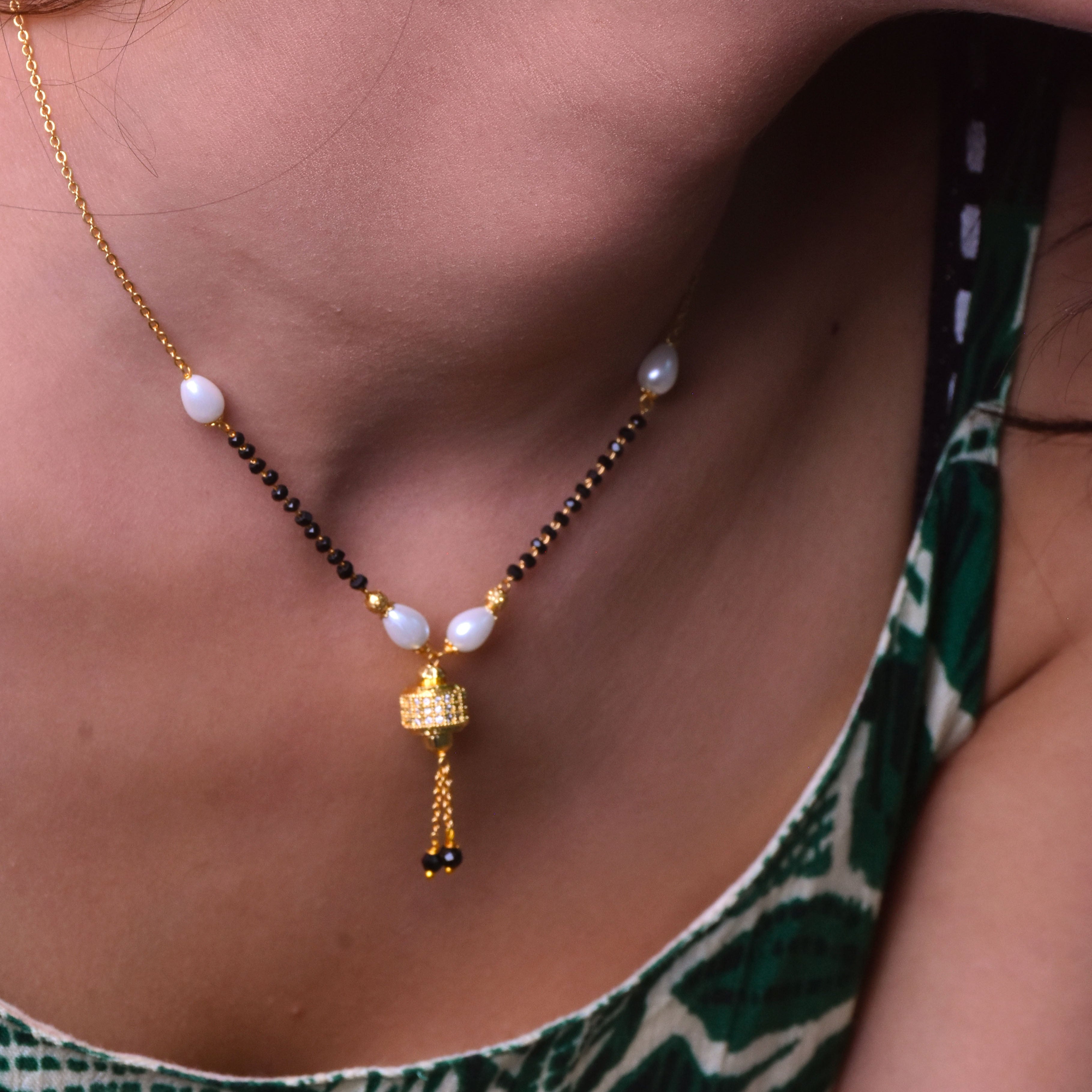Royal Pearl Drop Mangalsutra