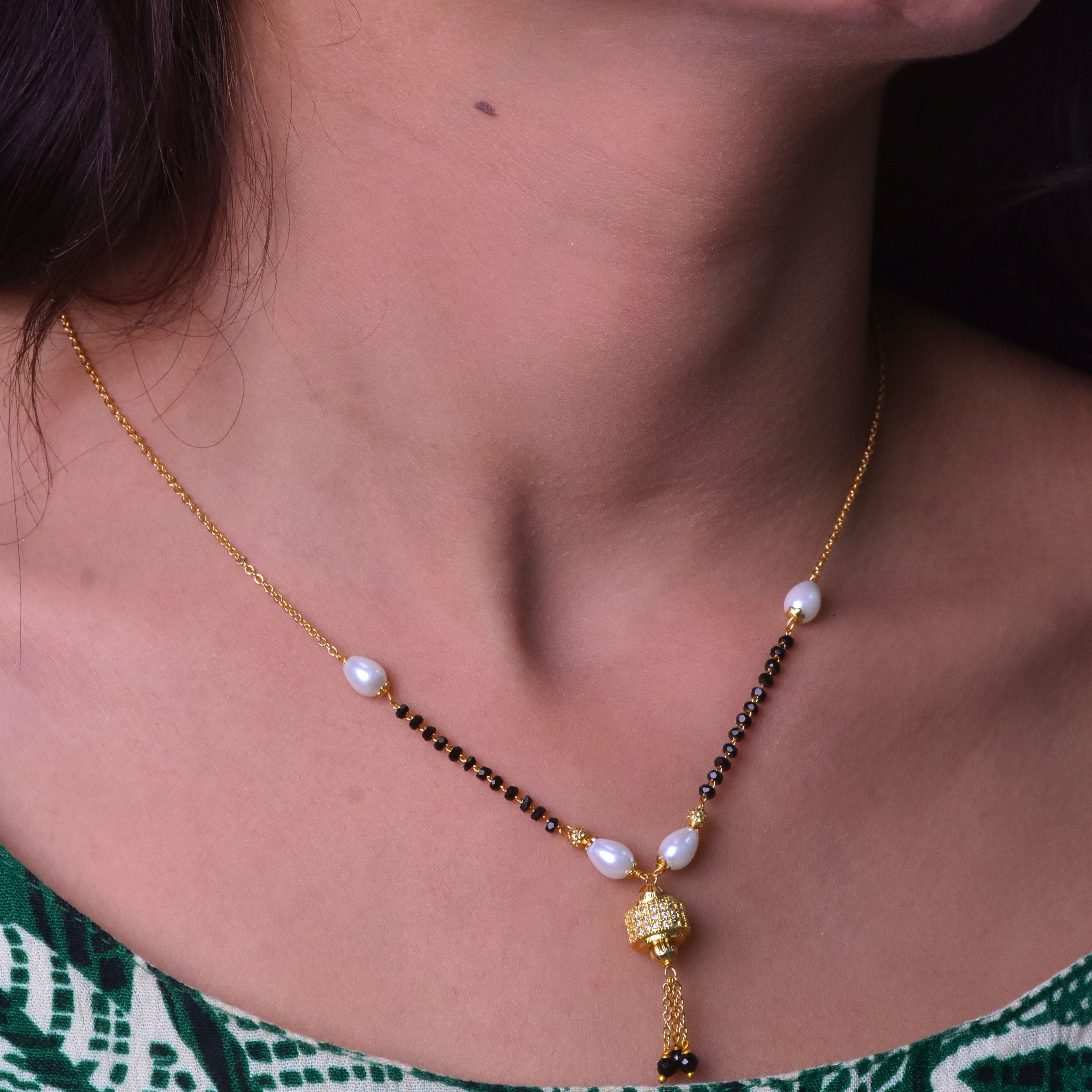 Royal Pearl Drop Mangalsutra