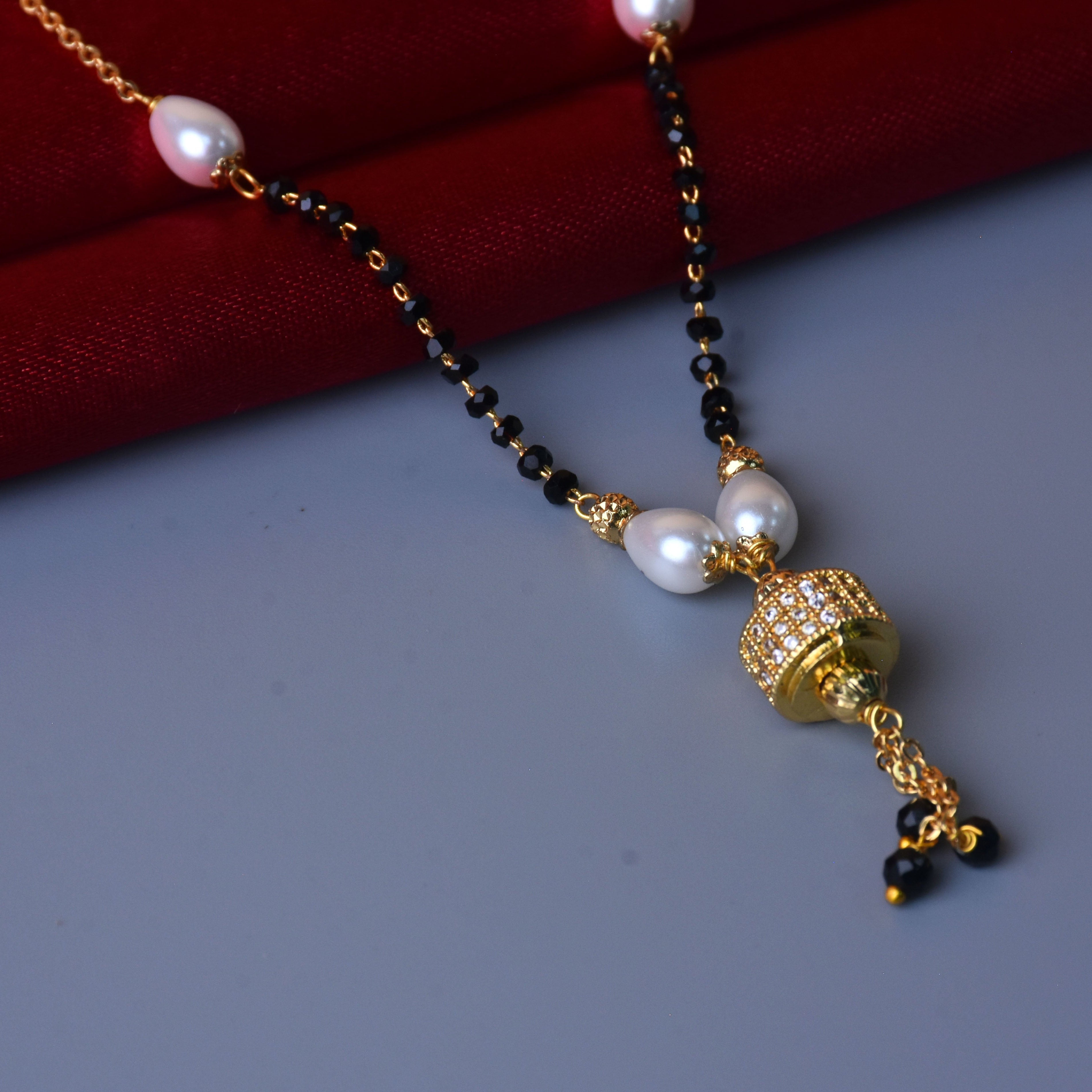 Royal Pearl Drop Mangalsutra