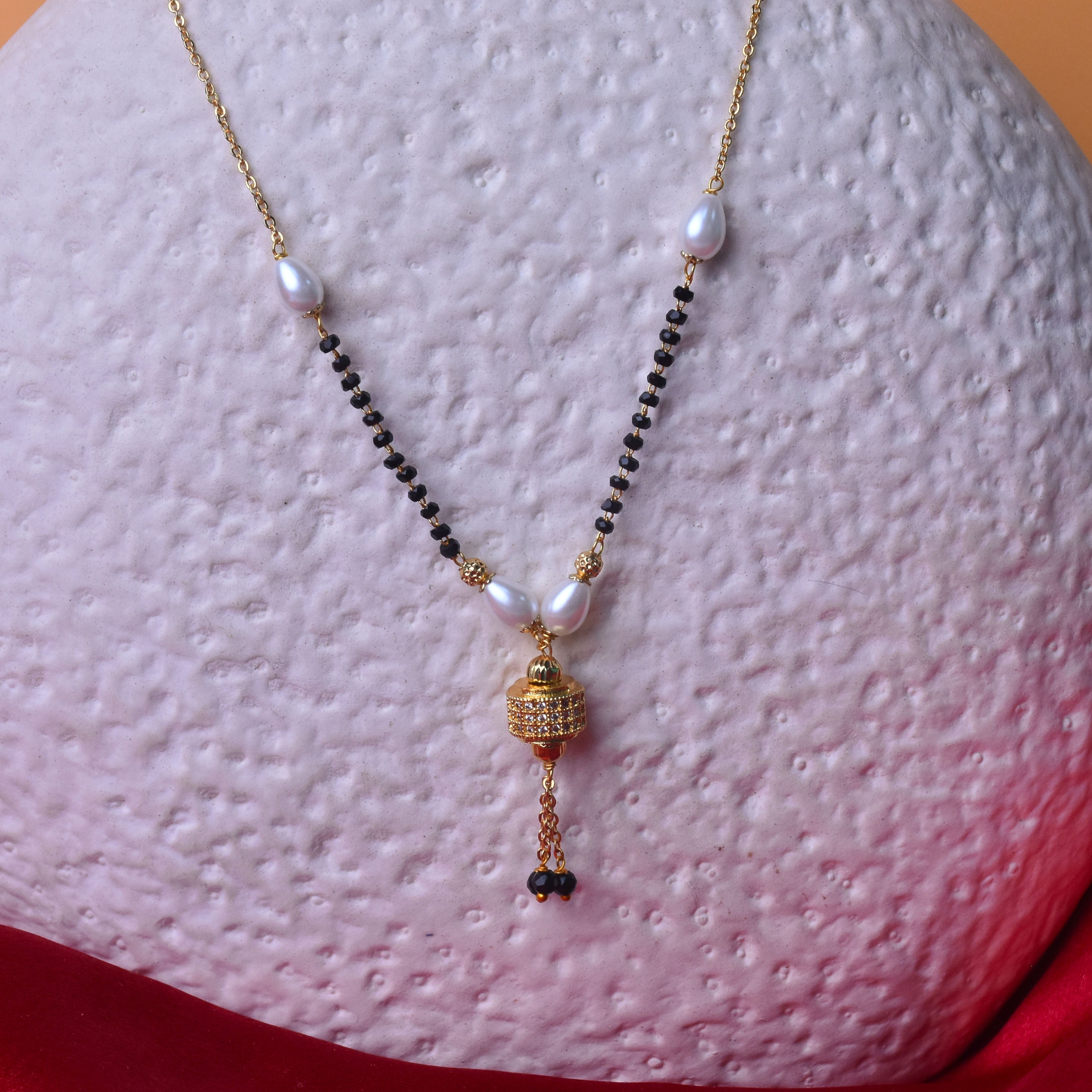 Royal Pearl Drop Mangalsutra