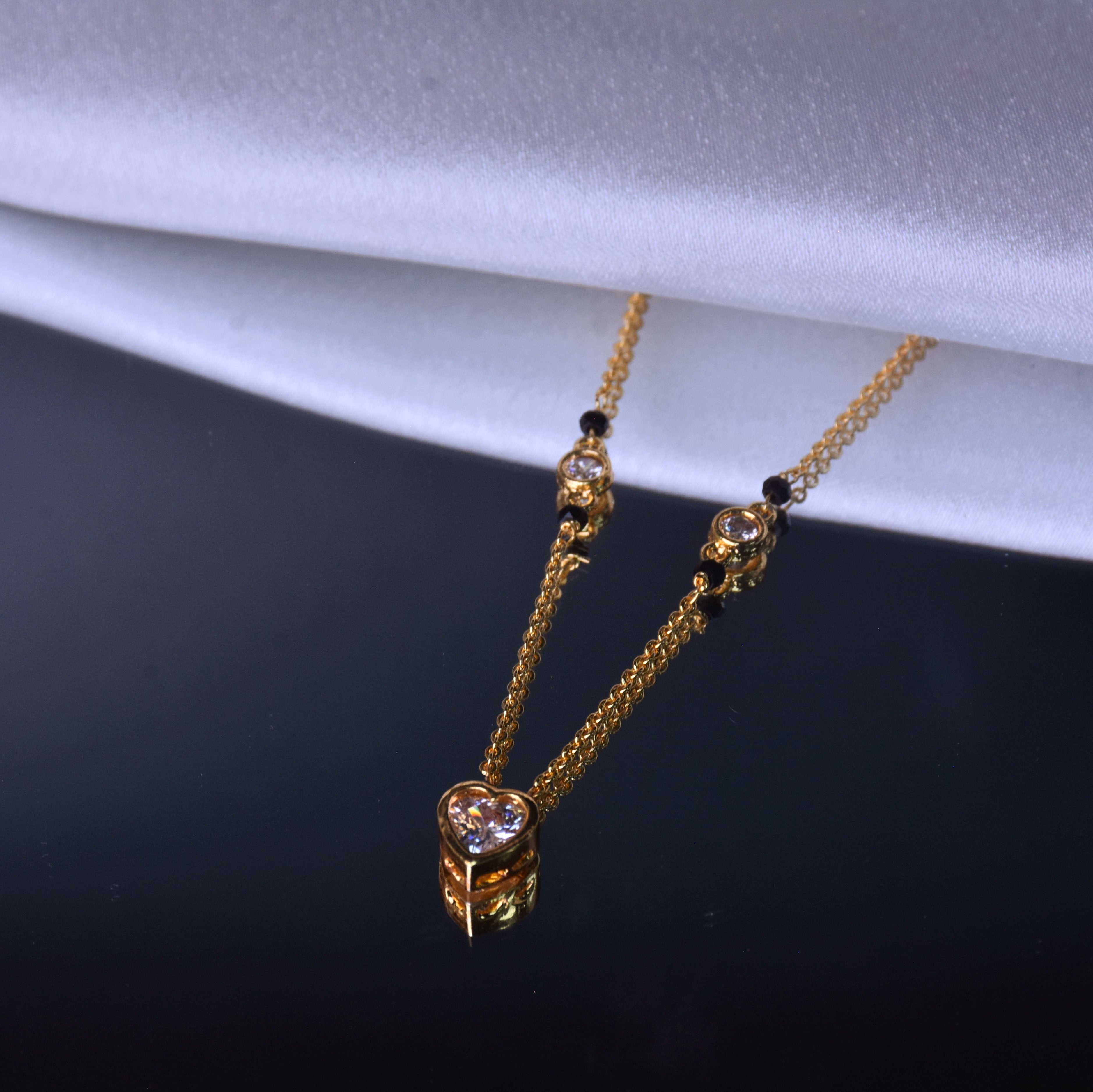 Love Heart Mangalsutra
