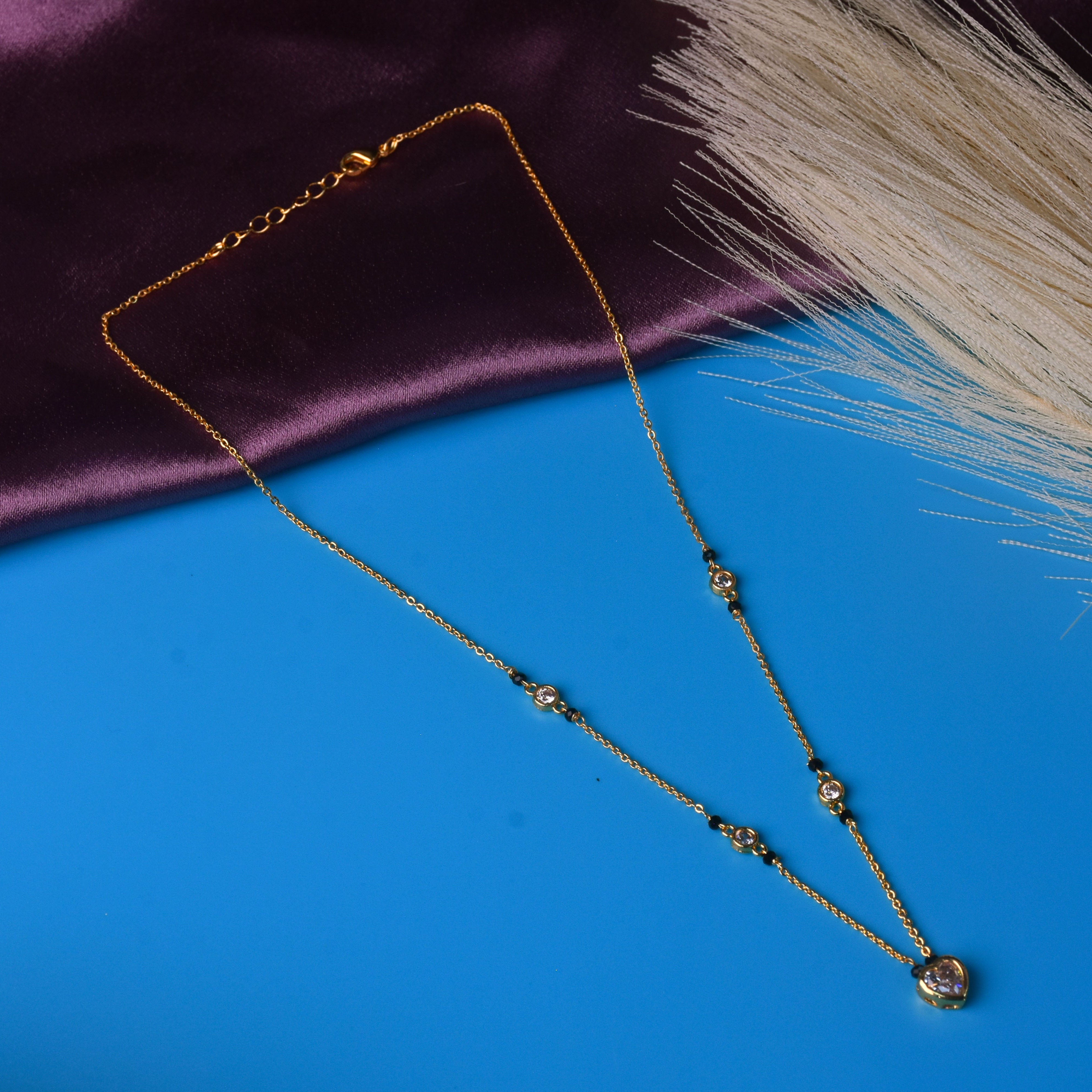 Love Heart Mangalsutra