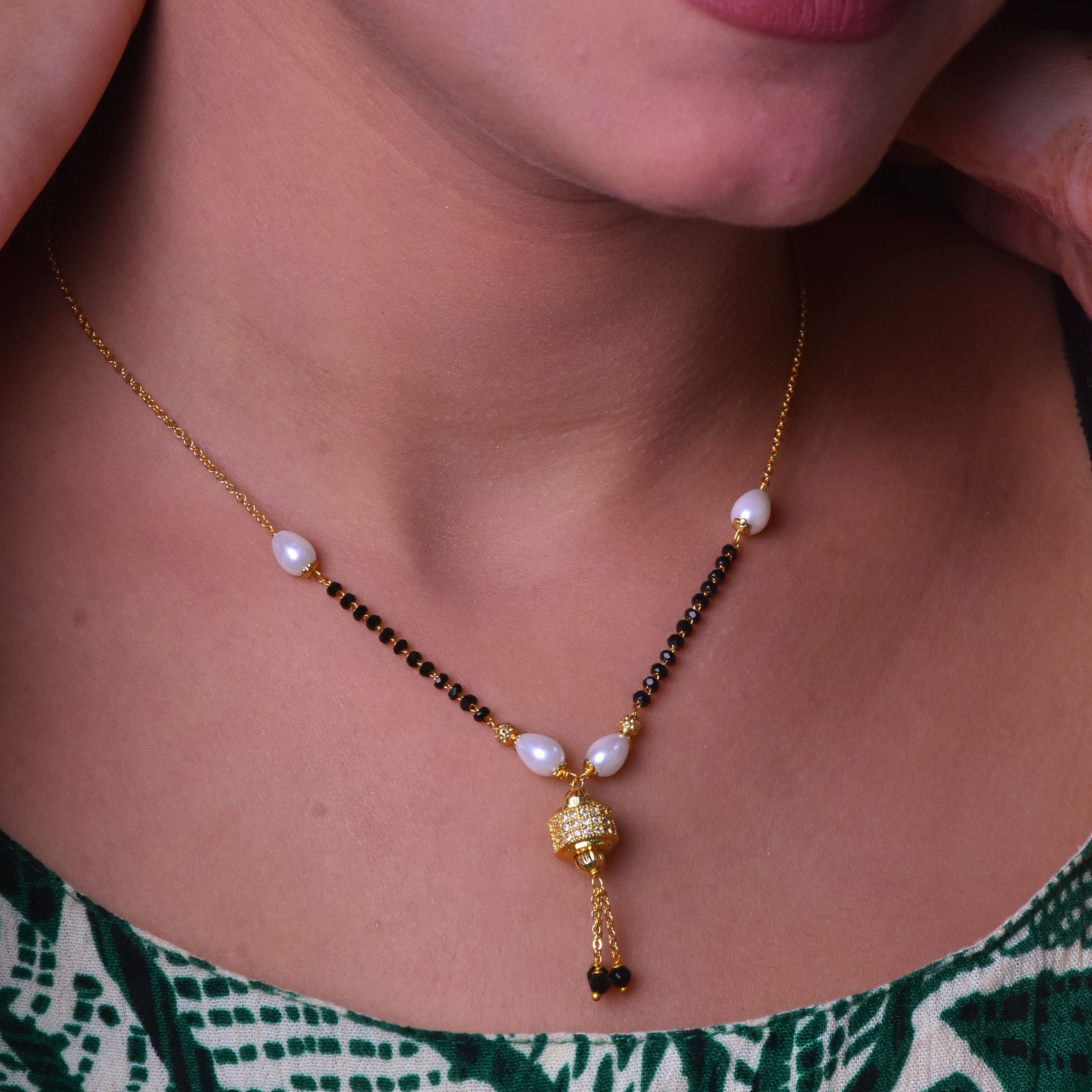 Royal Pearl Drop Mangalsutra