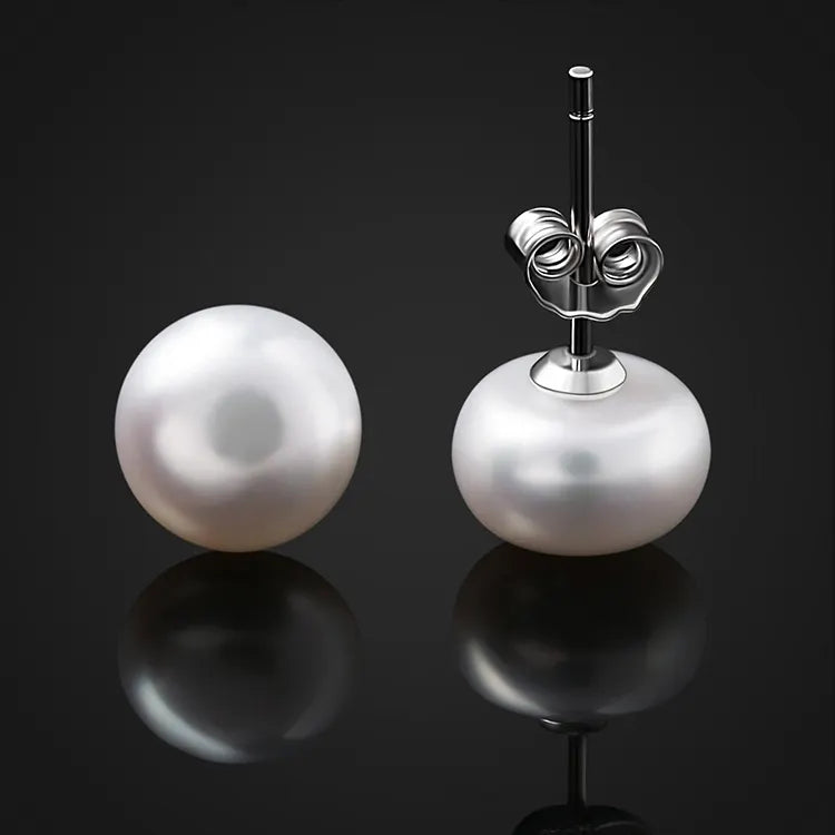 Accessories Freshwater Natural Pearl Stud Earrings