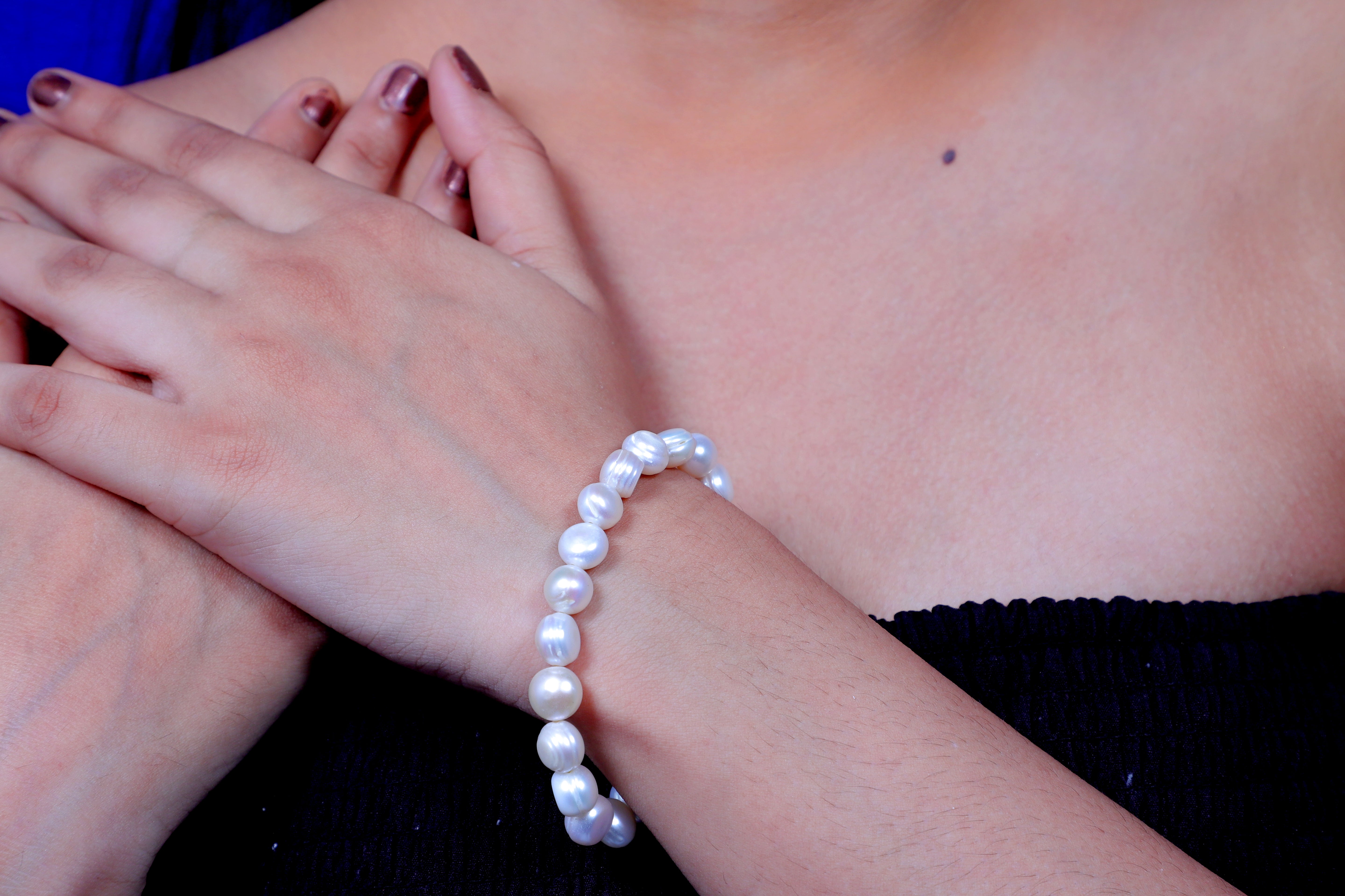 Eternal Grace Freshwater Pearl Adjustable Bracelet