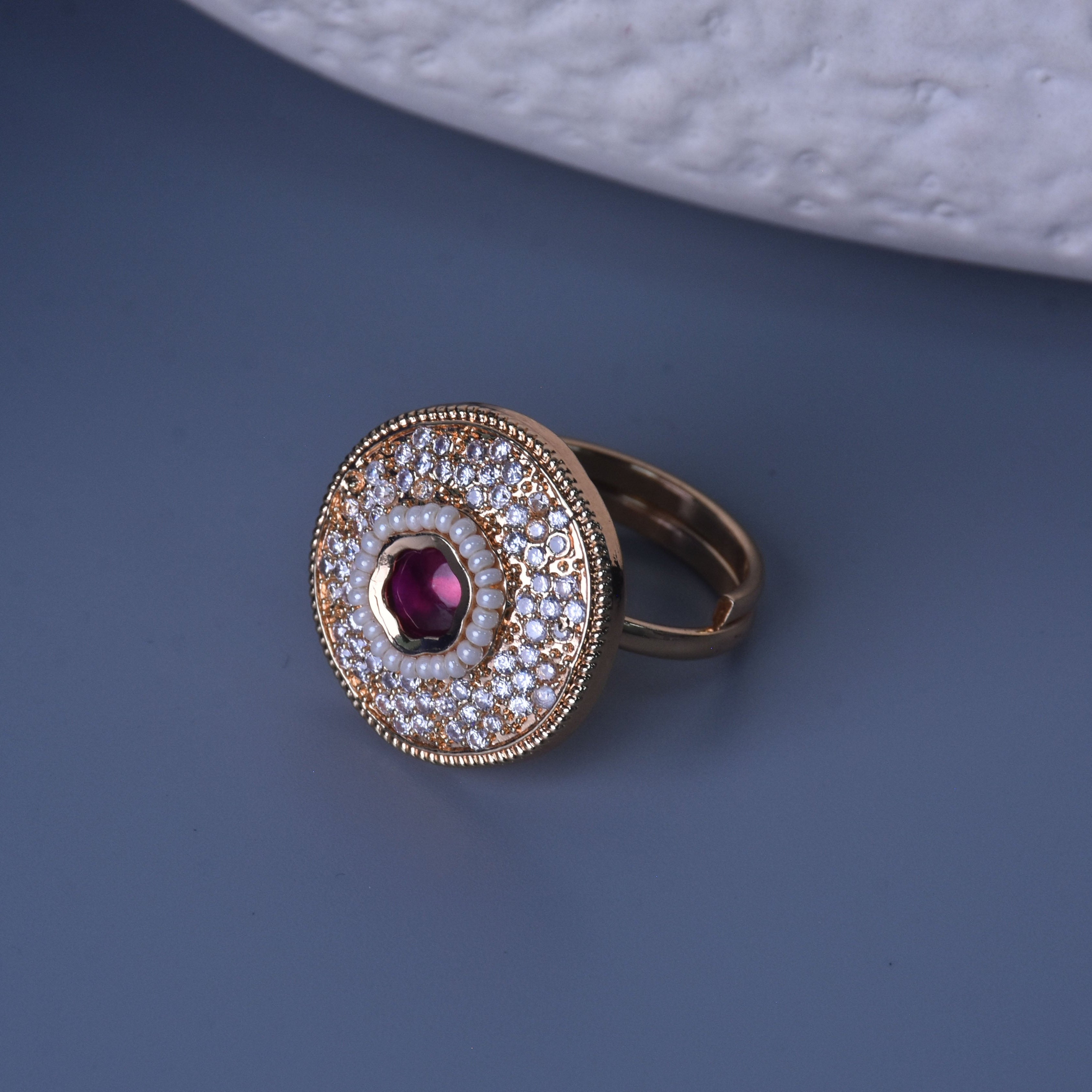 Sandhya Kundan Ring