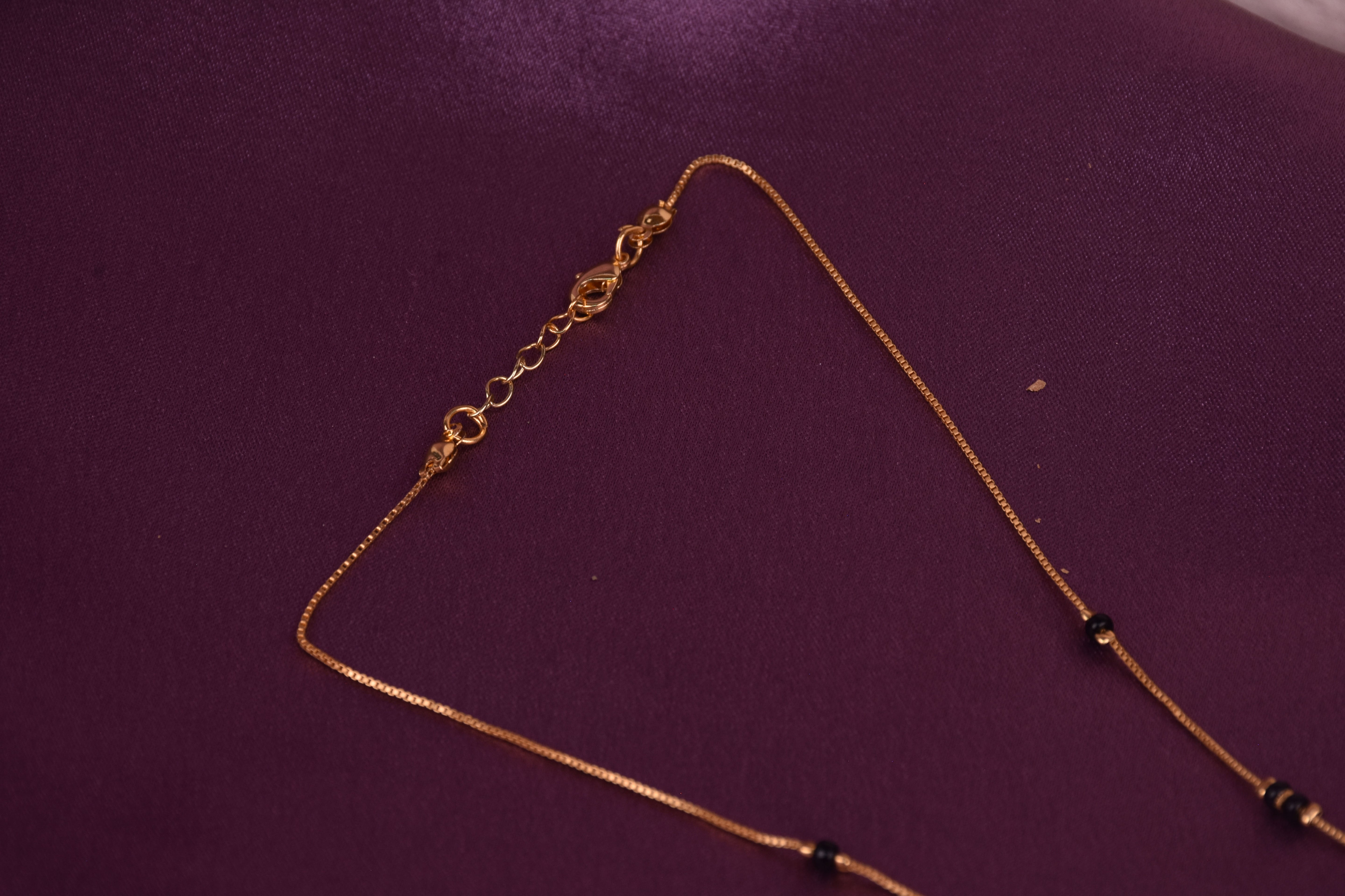 Elegant Evil Eye Mangalsutra in 18K Gold Plating Ideal Gift for Mom & Sister
