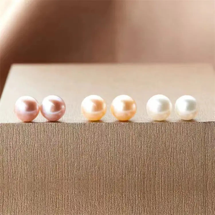 Accessories Freshwater Natural Pearl Stud Earrings